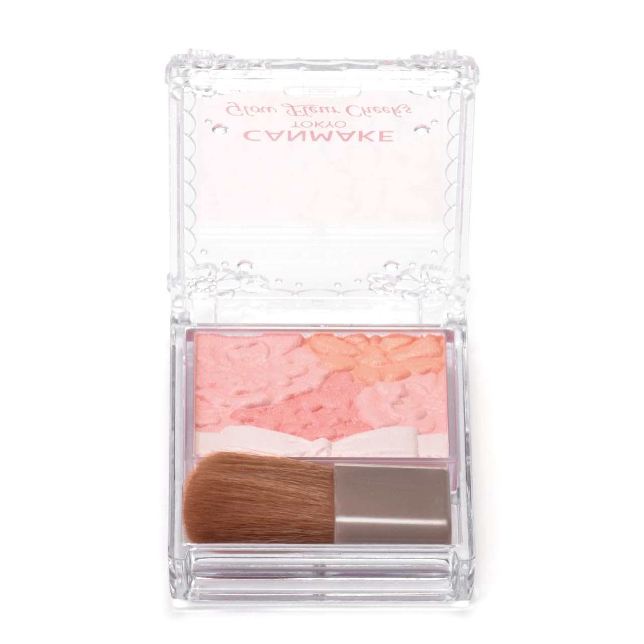 Canmake Glow Fleur Cheeks | A Dreamy Flush for Your Complexion- 02 Apricot Fleur