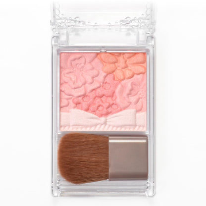 Canmake Glow Fleur Cheeks | A Dreamy Flush for Your Complexion- 02 Apricot Fleur