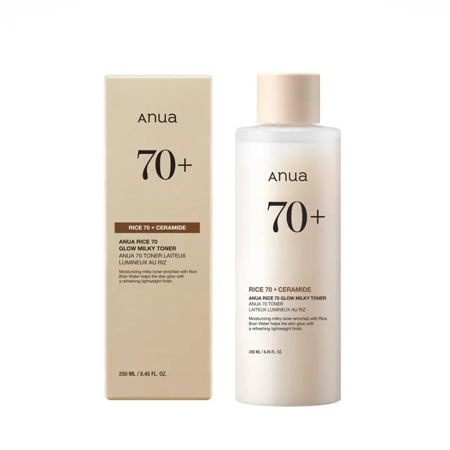 Anua Rice 70 Glow Milky Toner: Hydrating, Soothing, and Brightening for All Skin Types